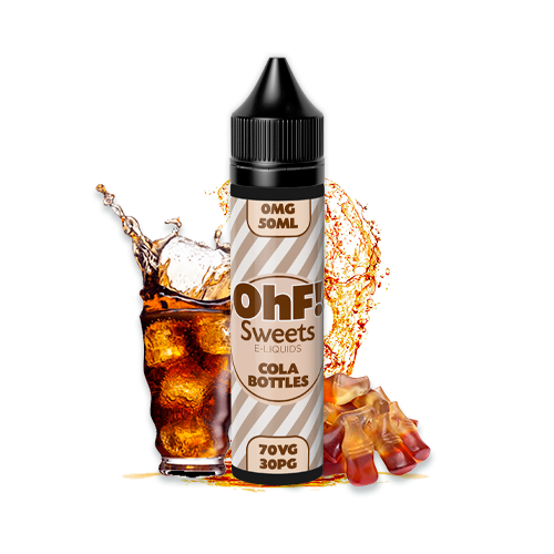 [99655496] Ohf SweetsIce 70/30 Cola Bottles 50ml