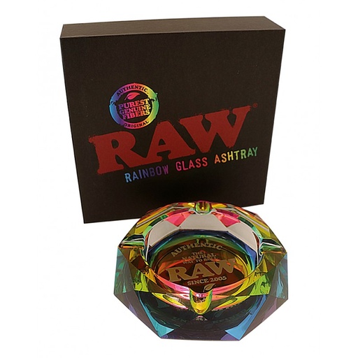 [RAW14480] Raw Cenicero Cristal Rainbow
