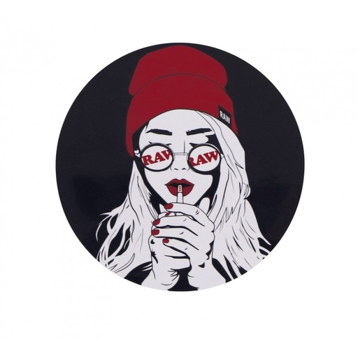 [RAW14215] Raw Pegatina Art Deco Girl