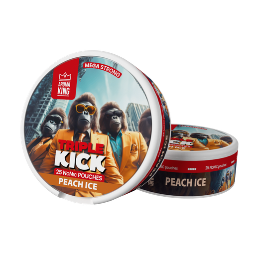 [TKN07] Triple Kick NoNicotine Peach Ice