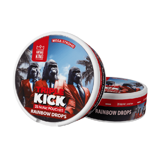 [TKN08] Triple Kick NoNicotine Rainbow Drops