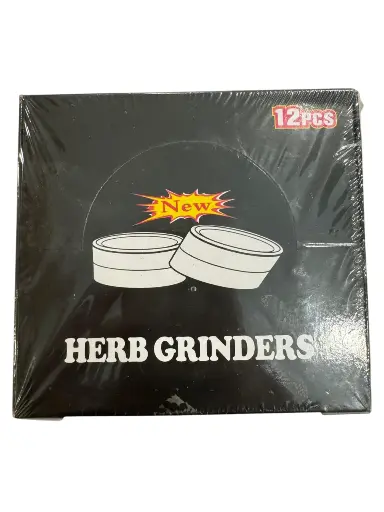 [GRIN019D] Grinder Herb Plastico 40mm Pequeño Display 12unid