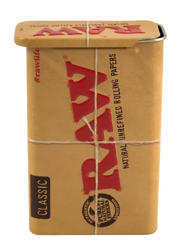 [RAW13032] Raw Caja De Metal Cigarro