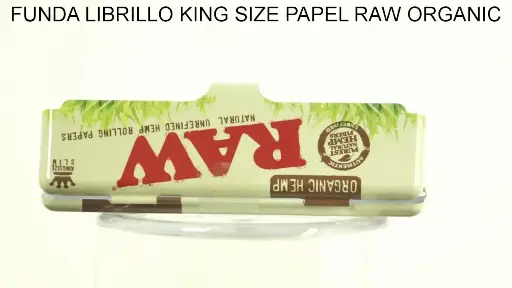 [RAW12408] Raw Funda Organico King Size 12unid